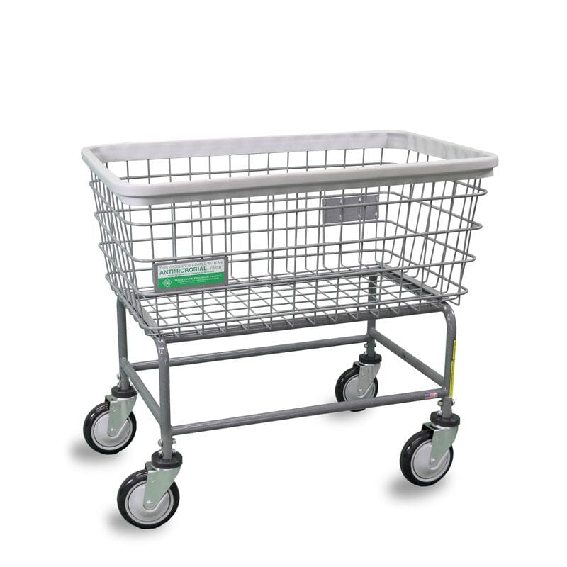Laundry Cart With Hanging Rack | R&B Wire Products