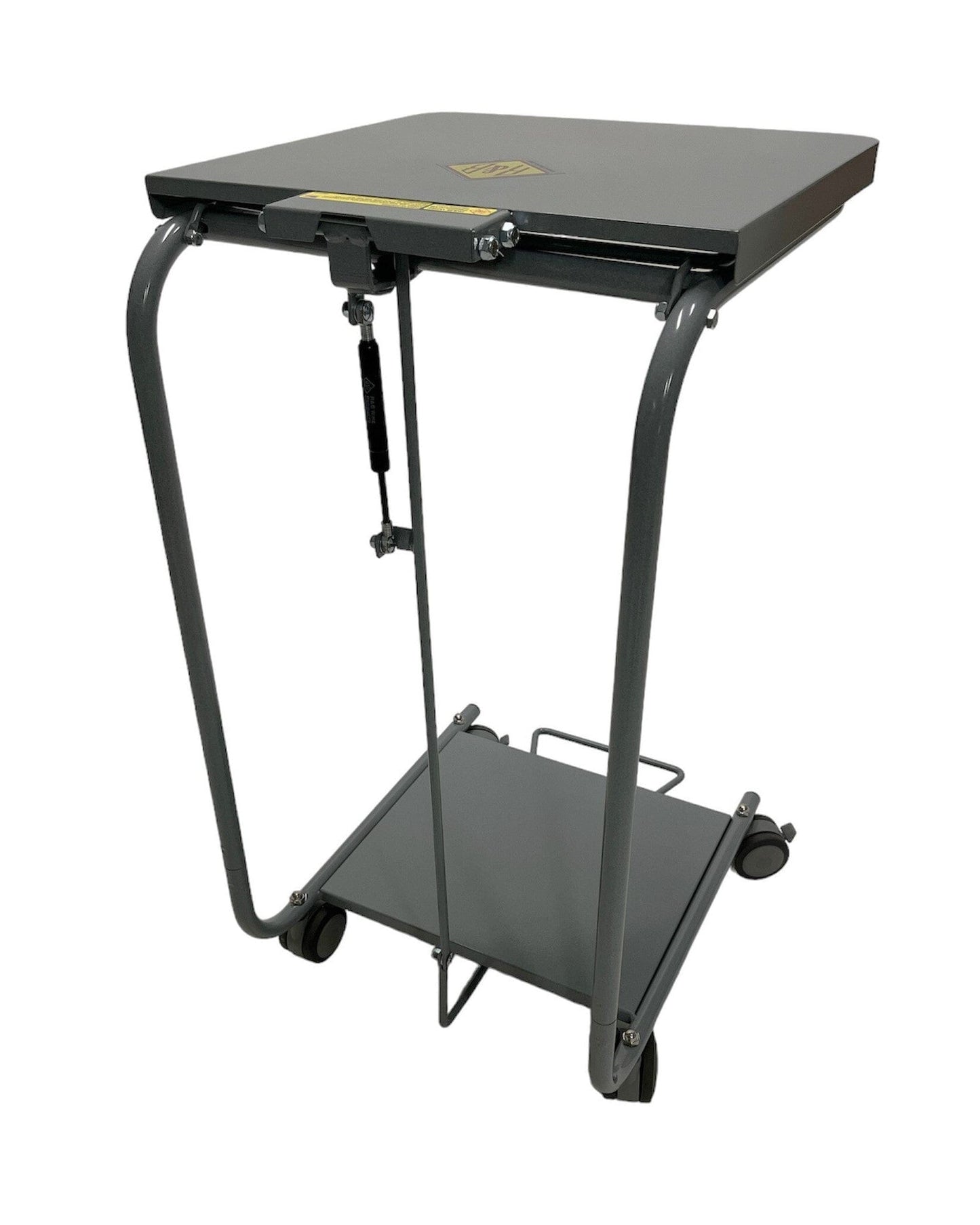 Antimicrobial Quiet Closure Hamper w/ Metal Lid, Foot Pedal & Damper