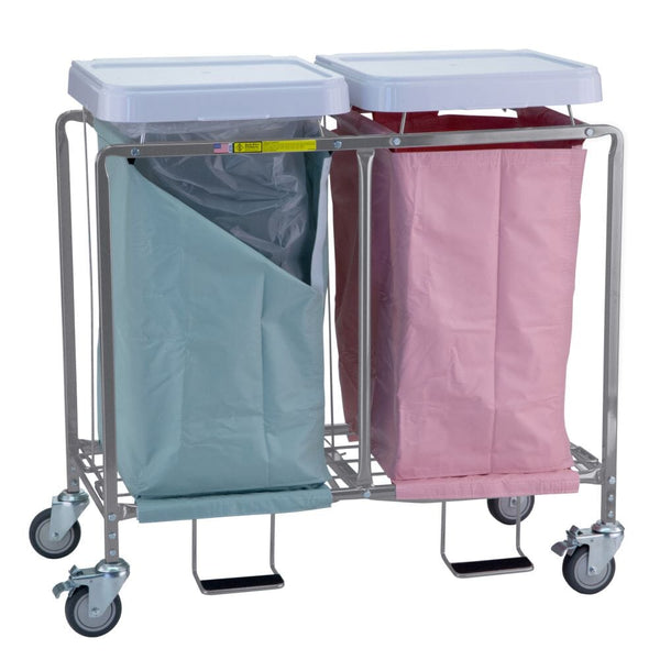Double Deluxe Easy Access Hamper | R&B Wire Products