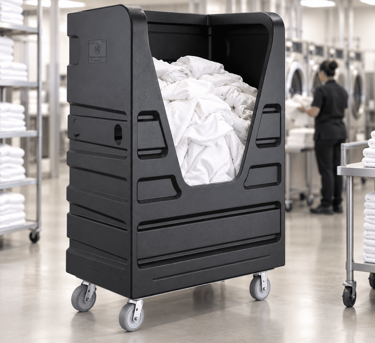 48 Cubic Foot Heavy Duty Bulk Transport Truck - 38 Bushel