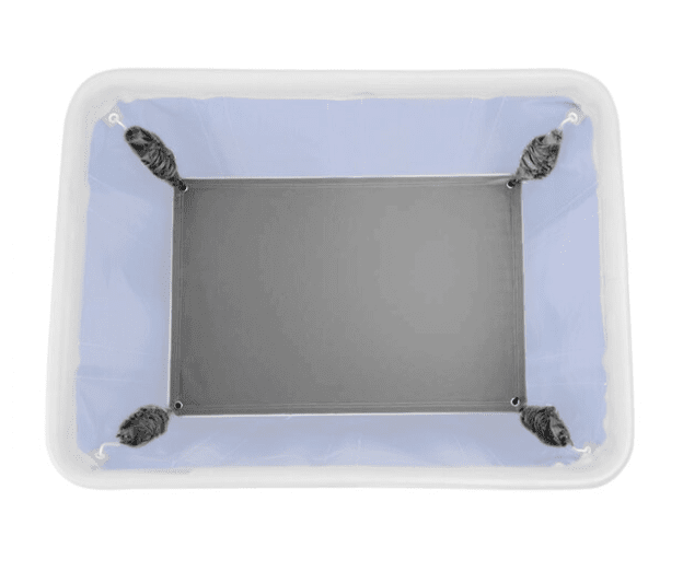 Spring Platform Lift To Fit 20 Bushel Vinyl Basket Trucks with Non-Marking Bumper