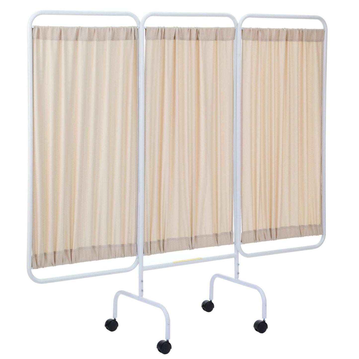 Designer Antimicrobial Mobile Three Panel Privacy Screen, USA Made