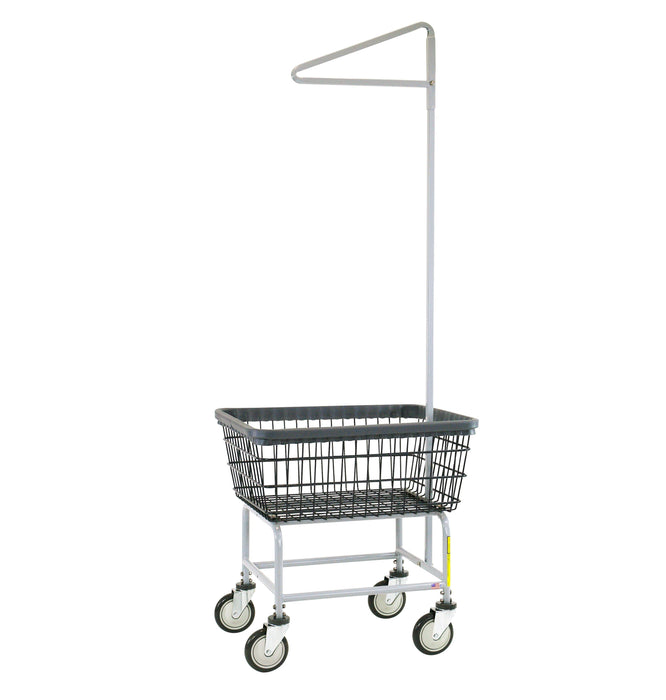 Dura-Seven™ Laundry Cart w/ Single Pole Rack