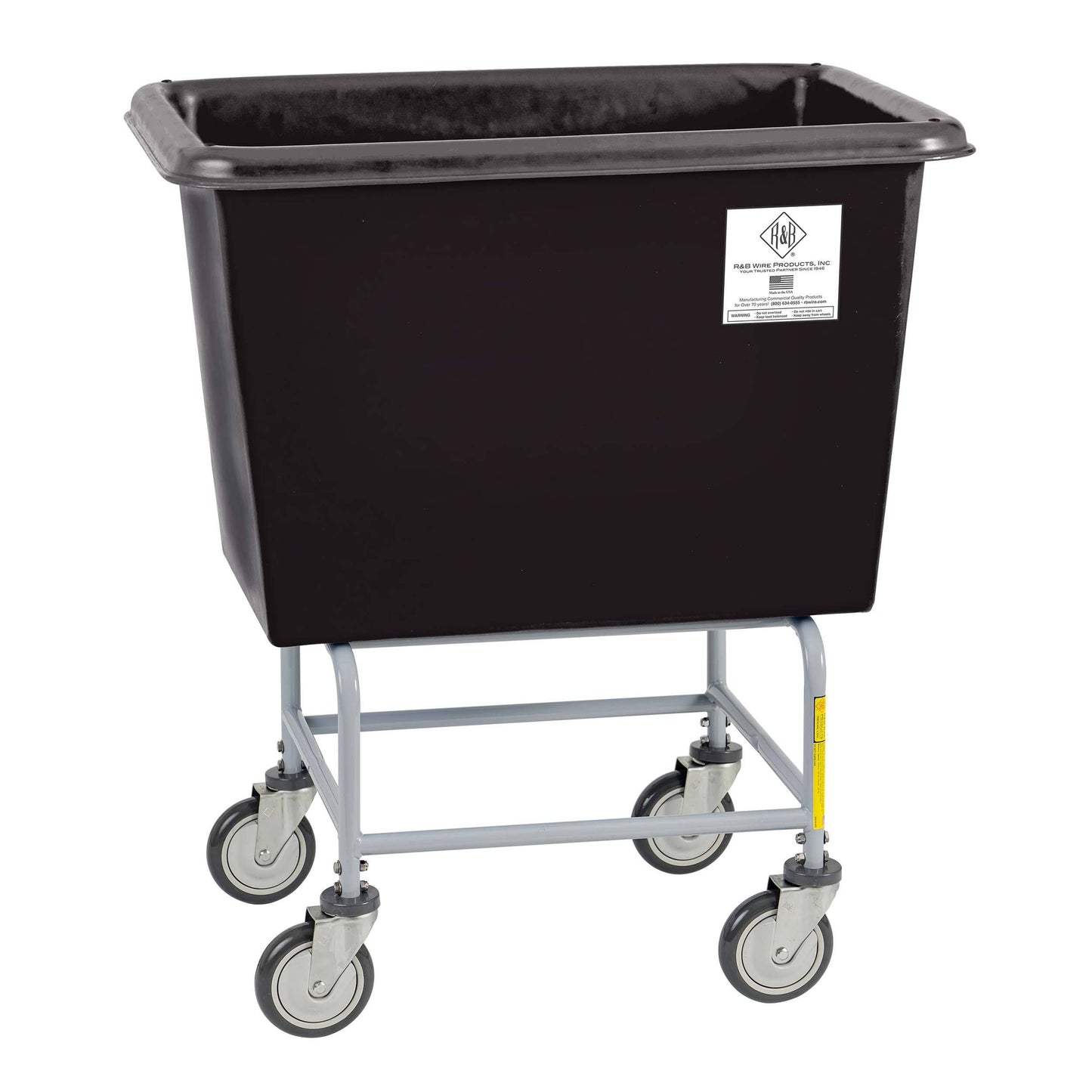 Elevated Poly Laundry Truck - 8 Bushel