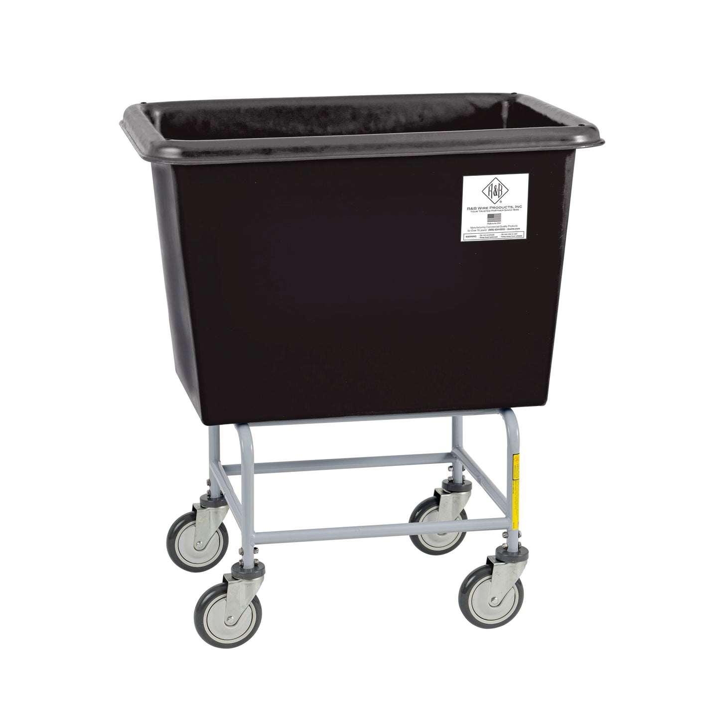 Elevated Poly Laundry Truck - 6 Bushel