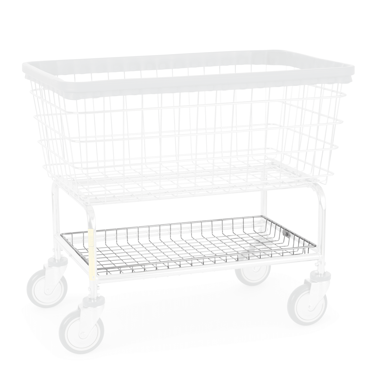 Chrome Laundry Cart Bottom Shelf (200 & 201 Series)