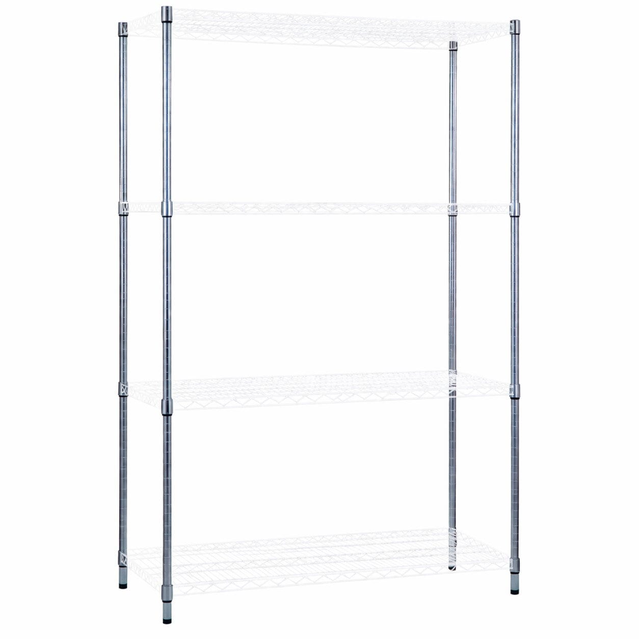 62" Replacement Poles for All Shelving Units (4 pack)