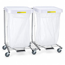 Double Medium Duty Medical Hamper - 32" High