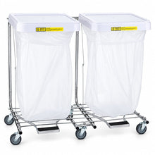 Double Tall Medium Duty Medical Hamper - 35" High