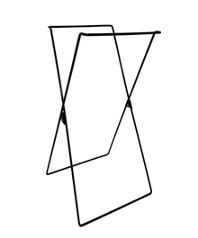 Stationary X-Frame Wire Hamper