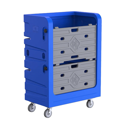 48 Cubic Foot Heavy Duty Turnabout Truck - 38 Bushel