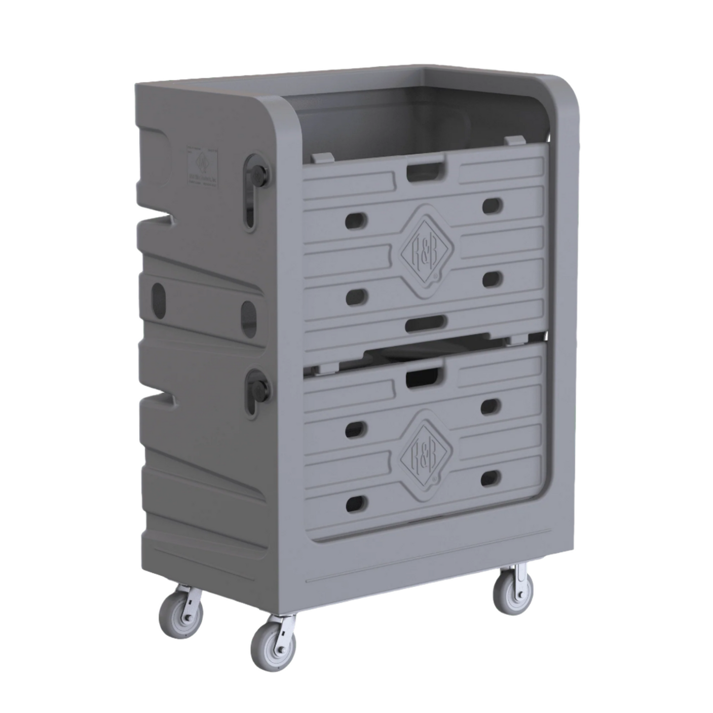 48 Cubic Foot Heavy Duty Turnabout Truck - 38 Bushel