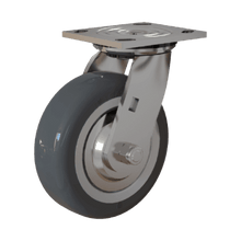 6" Swivel Plate Caster for Bulk Transport & Turnabout Trucks