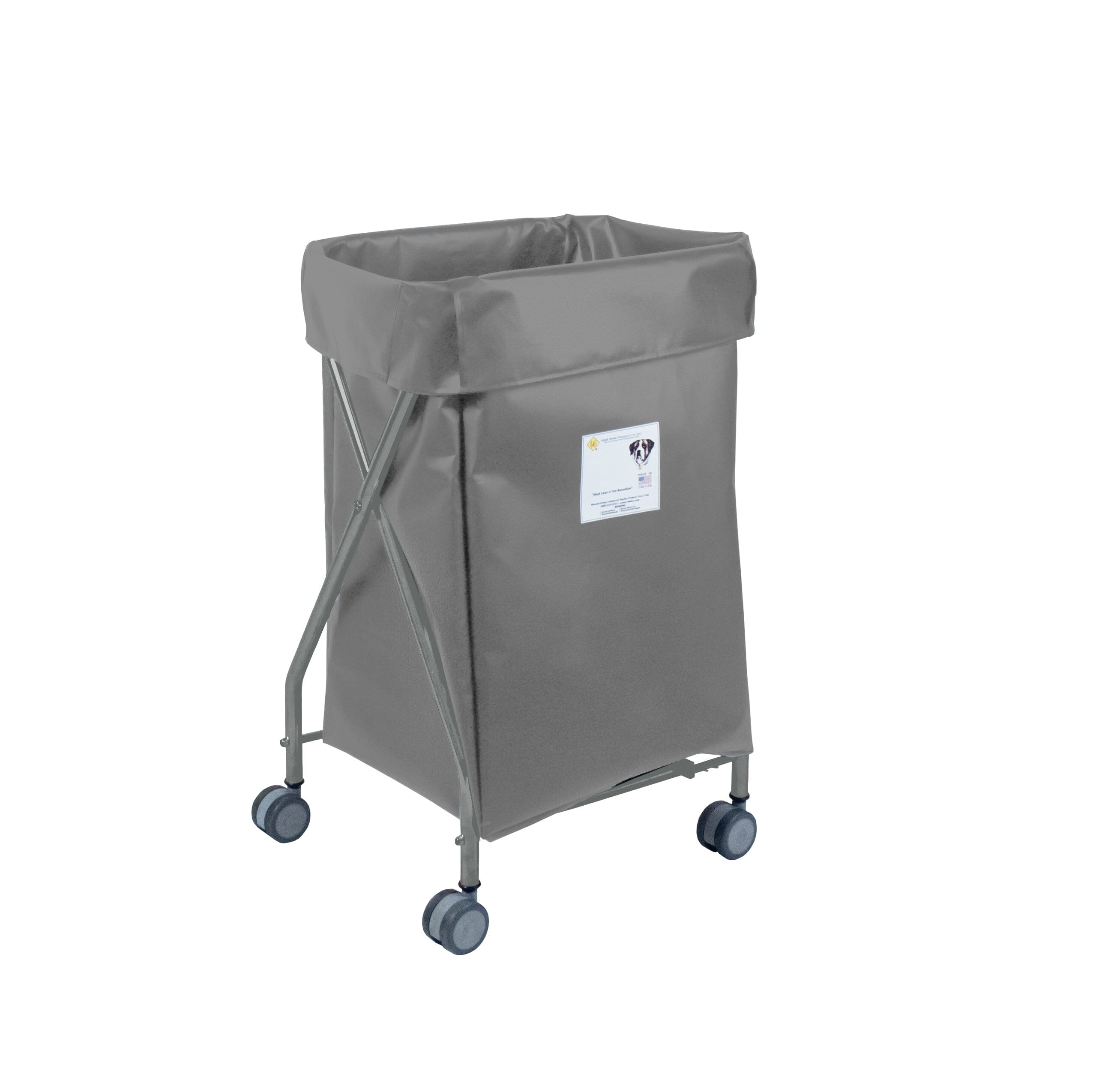 Modular Hamper Narrow Collapsible Hamper With Vinyl Bag | R&B Wire Products