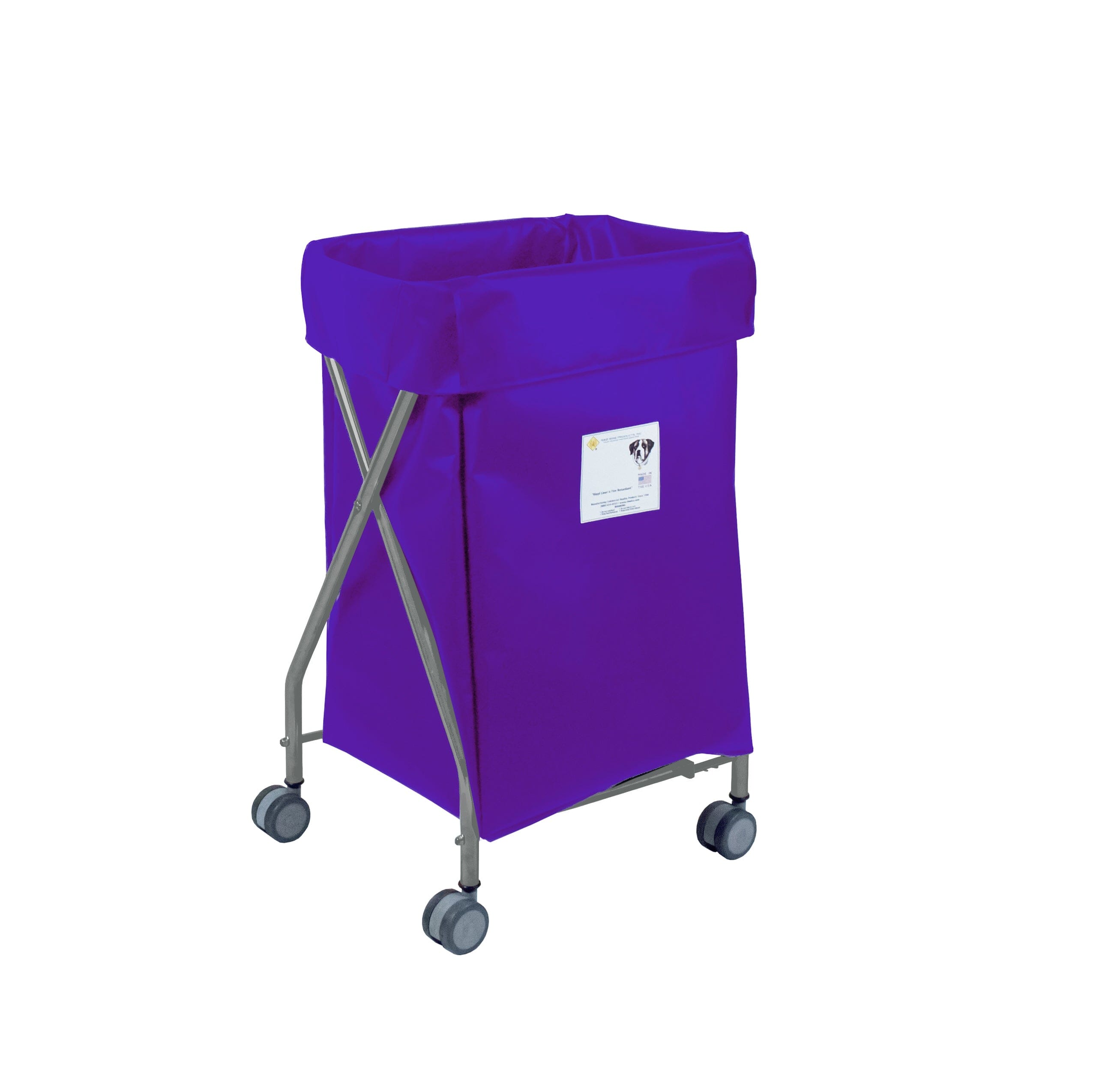 Modular Hamper Narrow Collapsible Hamper With Vinyl Bag | R&B Wire Products