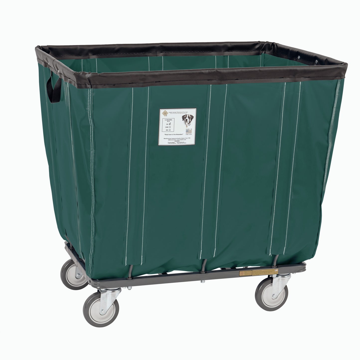 Fully Sewn Vinyl Basket Truck - 12 Bushel