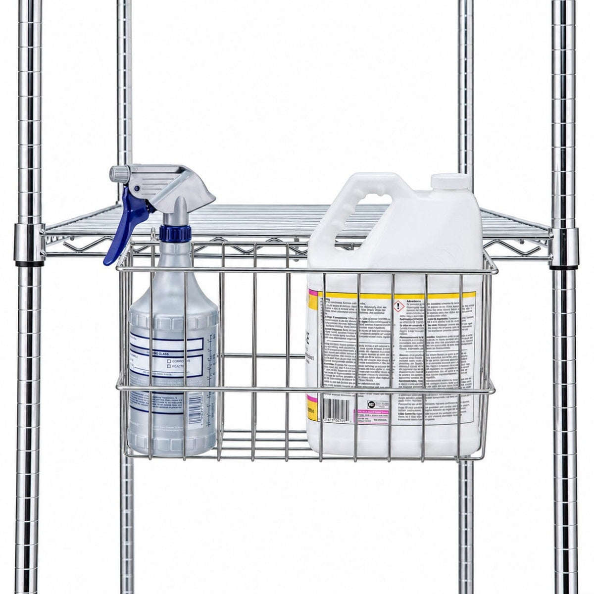 Accessory Basket for Linen Carts & Shelving Units
