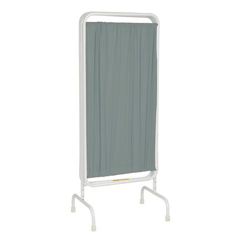 Stationary Antimicrobial Three Panel Privacy Screen