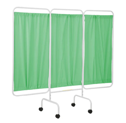 Three Panel Mobile Medical Privacy Screen, USA Made