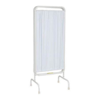 Stationary Antimicrobial Three Panel Privacy Screen