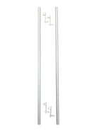 Replacement Set of Single Panel Curtain Rods and End Clips