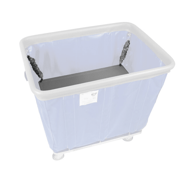 Spring Platform Lift To Fit 6 Bushel Vinyl Basket Trucks with Non-Marking Bumper
