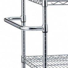 Accessory Handle for Rolling Shelving Units 18W x 36L