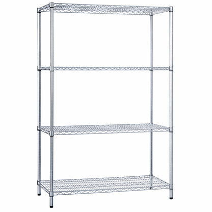 Shelving Unit 18 x 36 x 62 Wire Shelves (w/o Casters)