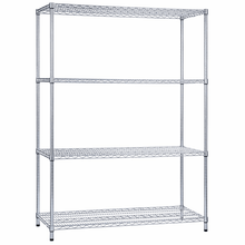 Shelving Unit 18 x 48 x 72 Wire Shelves (w/o Casters)