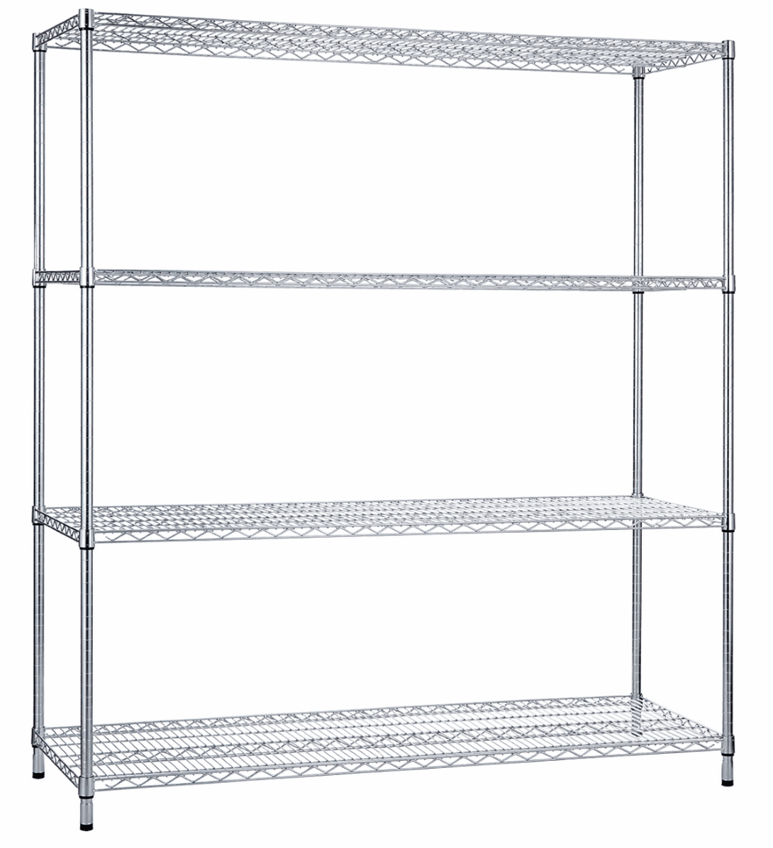 Shelving Unit 24 x 60 x 72 Wire Shelves (w/o Casters)