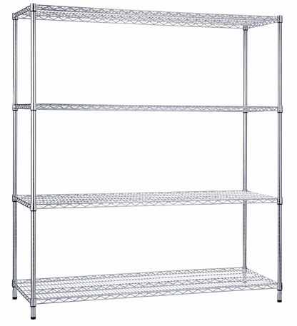 Shelving Unit 24 x 60 x 72 Wire Shelves (w/o Casters)