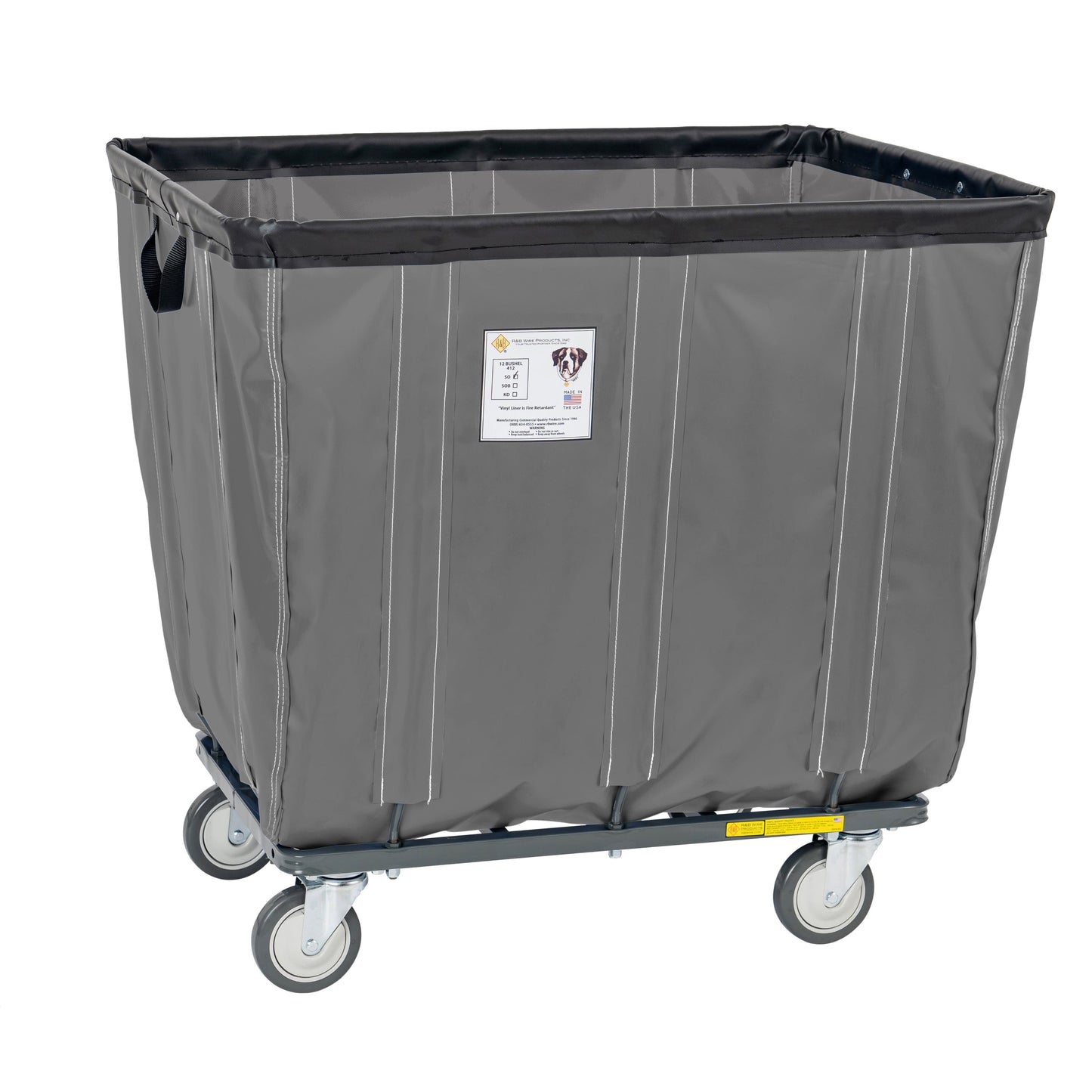 Fully Sewn Vinyl Basket Truck - 12 Bushel