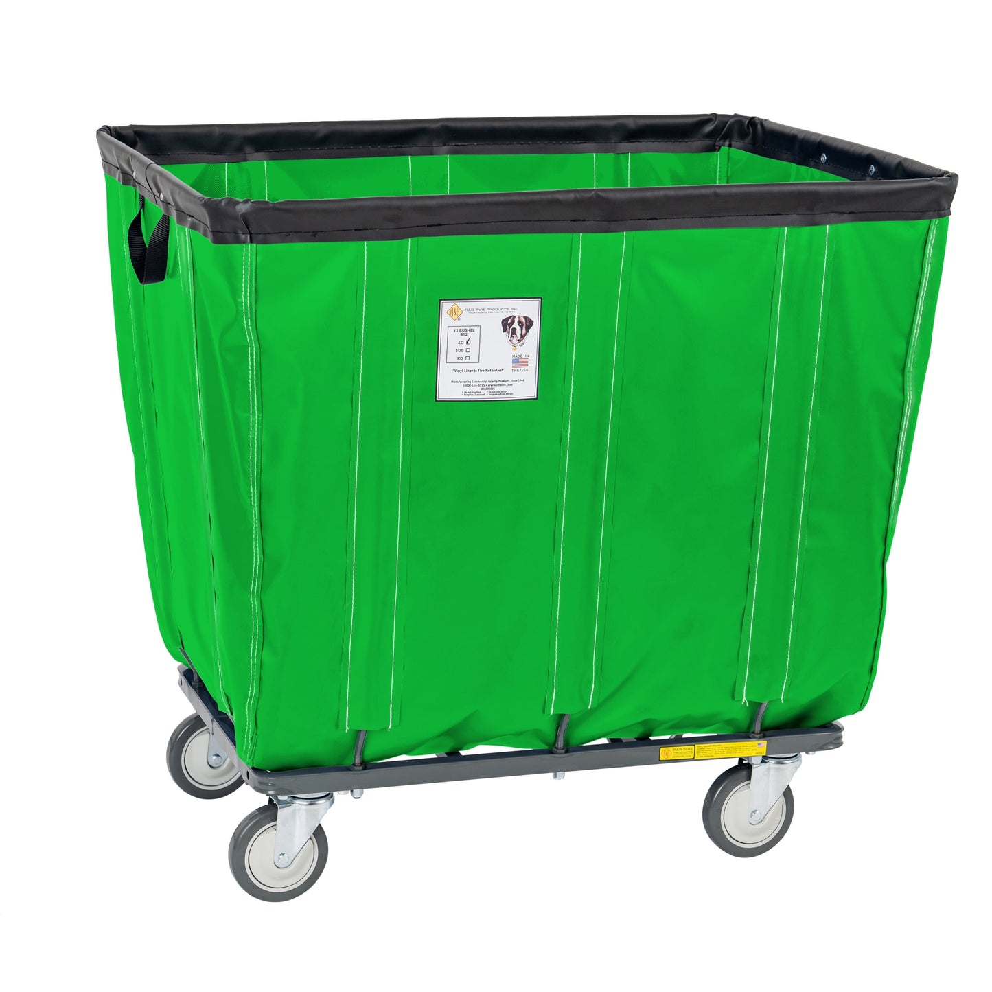 Fully Sewn Vinyl Basket Truck - 12 Bushel