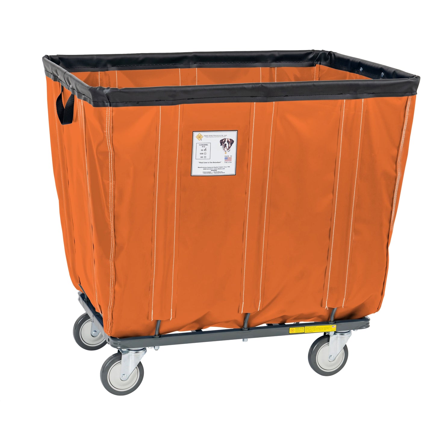 Fully Sewn Vinyl Basket Truck - 12 Bushel
