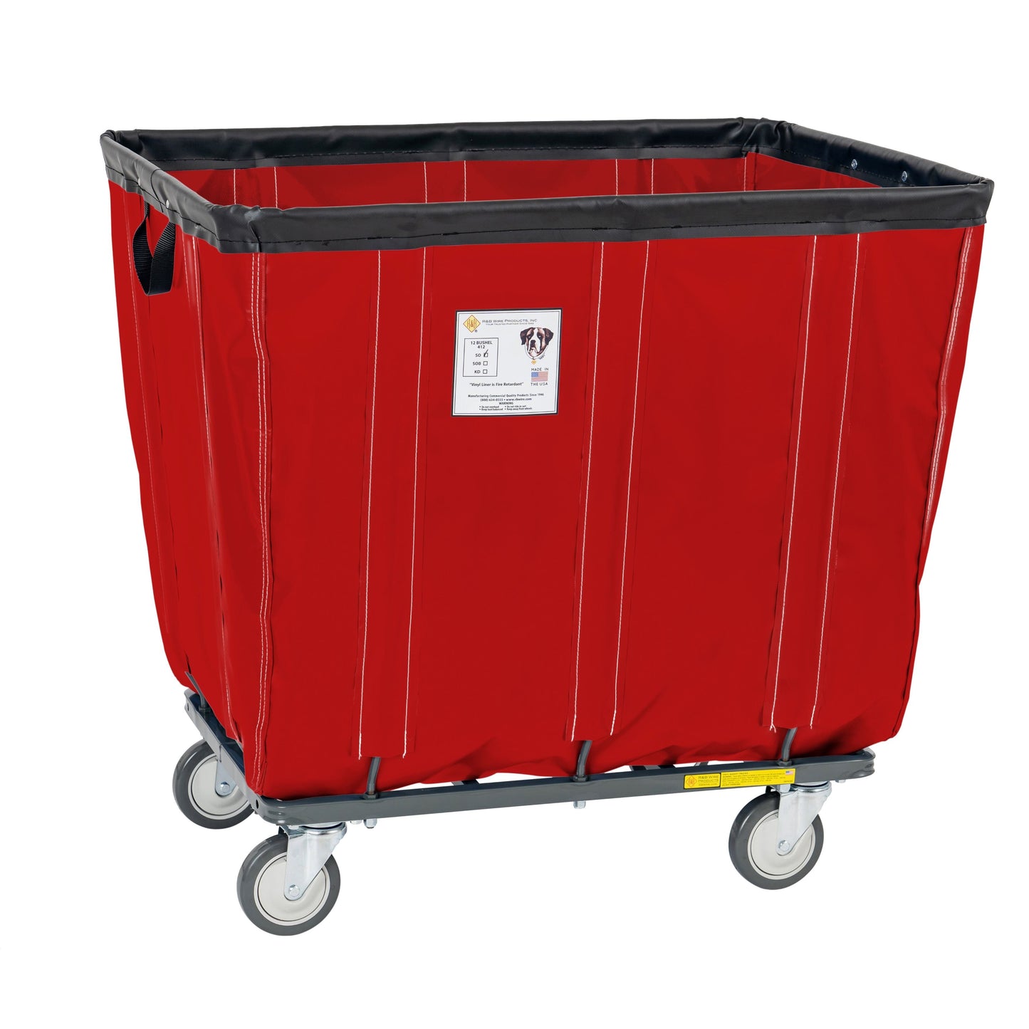 Fully Sewn Vinyl Basket Truck - 12 Bushel
