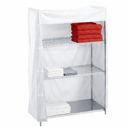 Short Wire Shelving Unit Nylon Cover 48x24x62