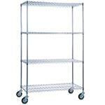 ROLLING WIRE SHELVING