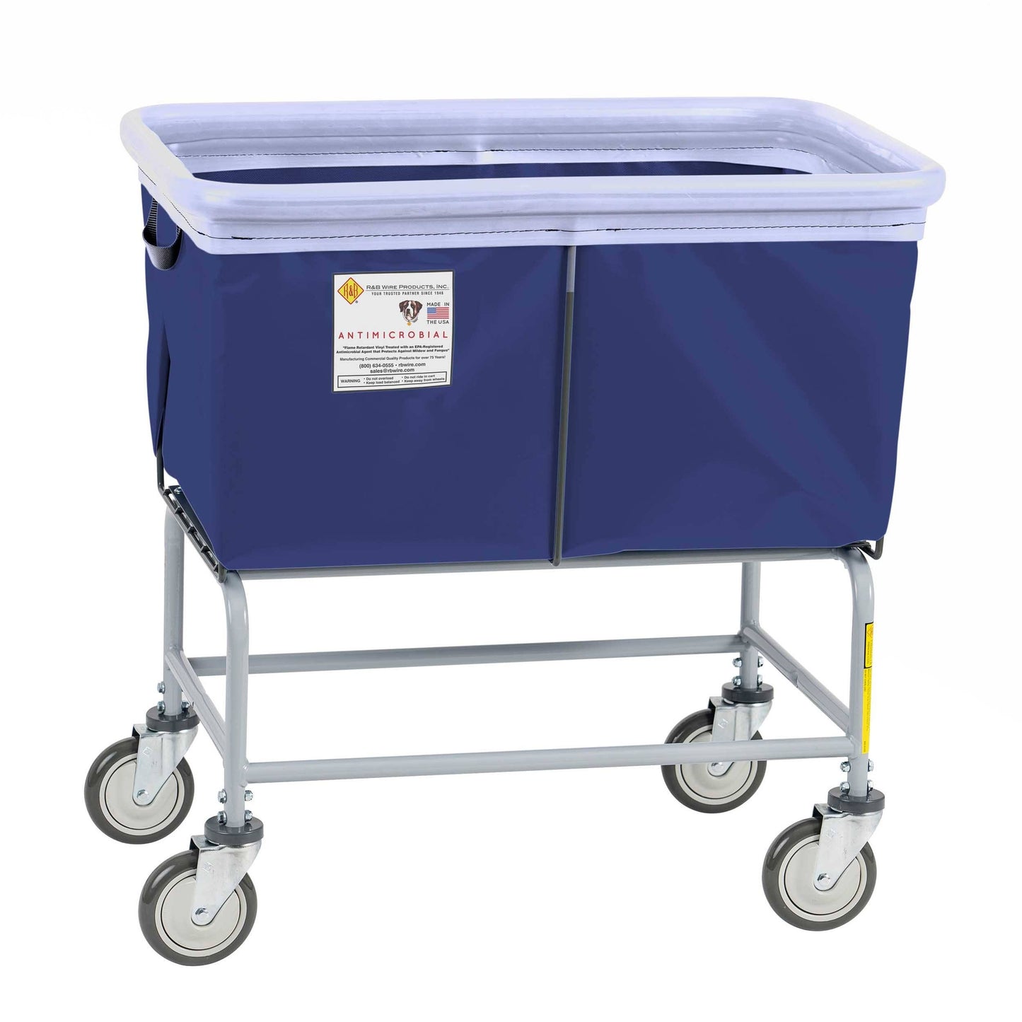 Antimicrobial Elevated Vinyl Bumper Truck - 4 Bushel