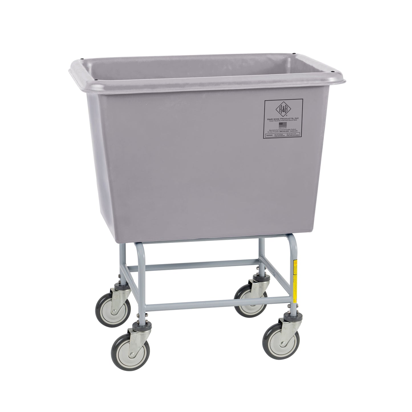Elevated Poly Laundry Truck - 6 Bushel
