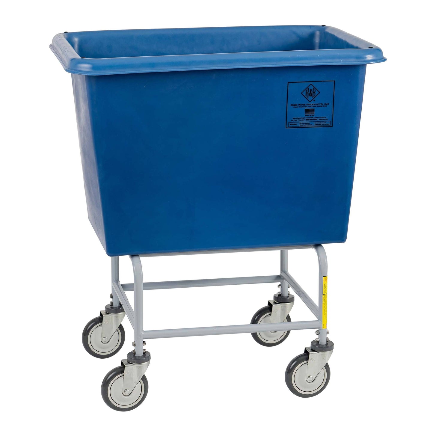 Elevated Poly Laundry Truck - 8 Bushel