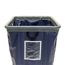 Clear, Sewn-on Pocket for Vinyl Basket Trucks