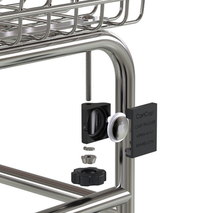 CartCop® Laundry Cart Tracking Mount, 4 Pack