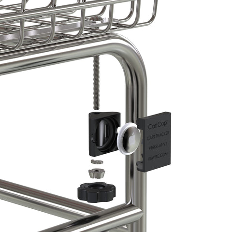 CartCop® Laundry Cart Tracking Mount, 4 Pack