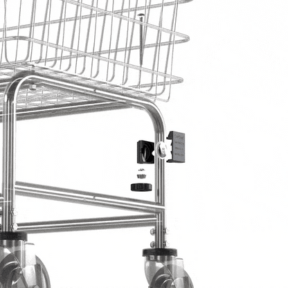 CartCop® Laundry Cart Tracking Mount, 4 Pack