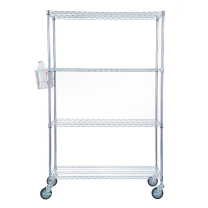 Accessory Basket for Linen Carts & Shelving Units Linen Cart Covers R&B Wire.