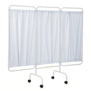 Three Panel Mobile Medical Privacy Screen, USA Made