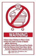 Wall Mounted Warning Sign - English