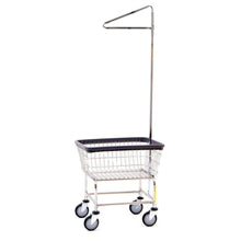 Standard Laundry Cart w/ Single Pole Rack
