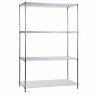 Shelving Unit 18 x 36 x 72, with Solid Bottom Shelf