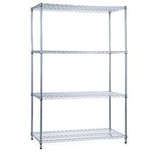 Shelving Unit 36 x 18 x 72, With Wire Shelves (w/o Casters)